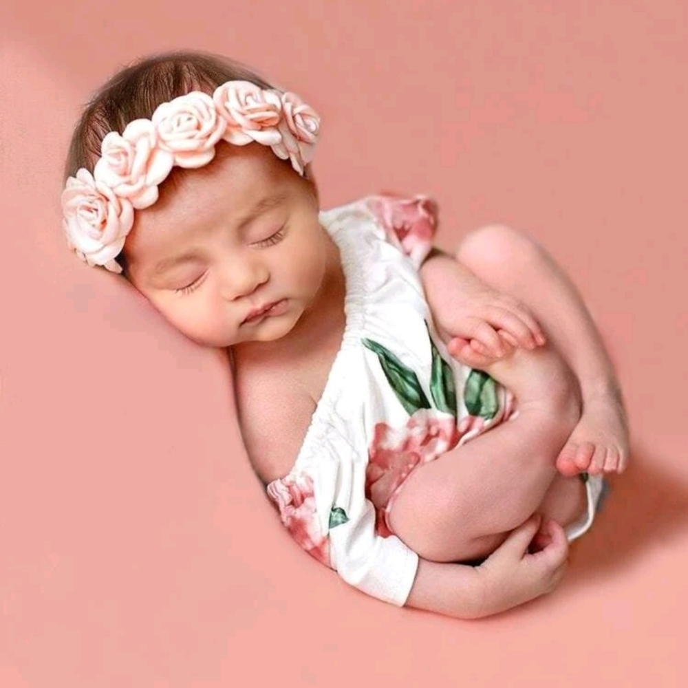 Adorable Bodysuit with Headband